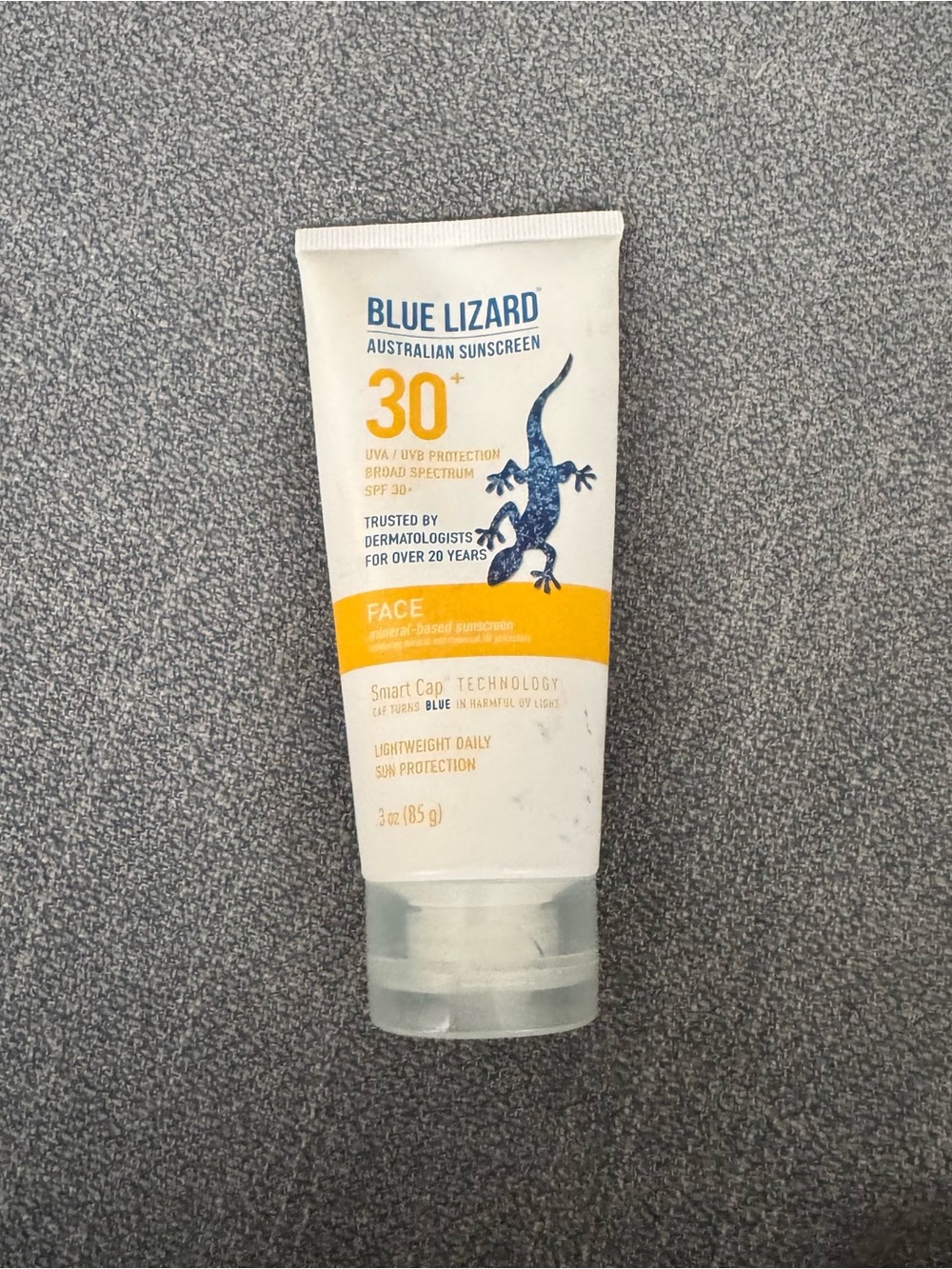 Blue Lizard SPF 30 face mineral sunscreen